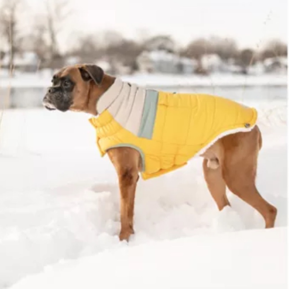 NWT GF PET Elasto-fit Camplife Dog Puffer XL